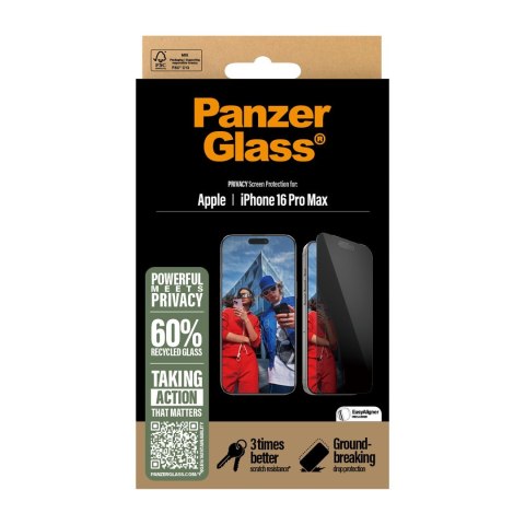 PanzerGlass PG Priv Scrn iPhone 16P 6.9Inch UWF