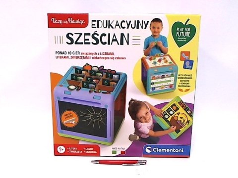 *****CLE Uczę się bawišc Edukacyjny sze?cian 50695