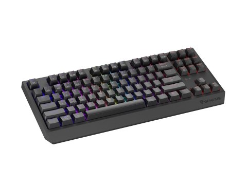 GENESIS Thor 230 TKL klawiatura Gaming USB + RF Wireless + Bluetooth QWERTY Czarny