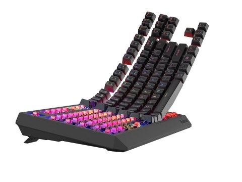 GENESIS Thor 230 TKL klawiatura Gaming USB + RF Wireless + Bluetooth QWERTY Czarny