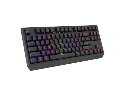 GENESIS Thor 230 TKL klawiatura Gaming USB + RF Wireless + Bluetooth QWERTY Czarny