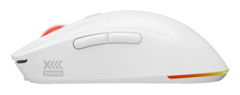 GENESIS Zircon XIII myszka Gaming Oburęczny RF Wireless + USB Type-C Optyczny 26000 DPI