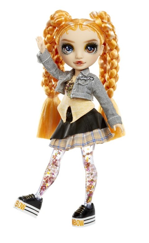 Rainbow High Sparkle & Shine Fashion Dolls- Clementine (Orange)