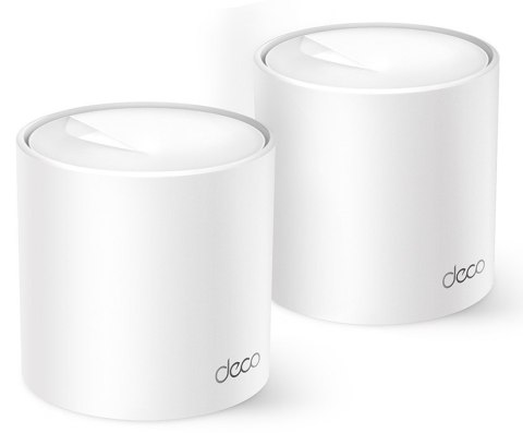 TP-Link Deco X10 Dual-band (2.4 GHz/5 GHz) Wi-Fi 6 (802.11ax) Biały 2 Wewnętrzne