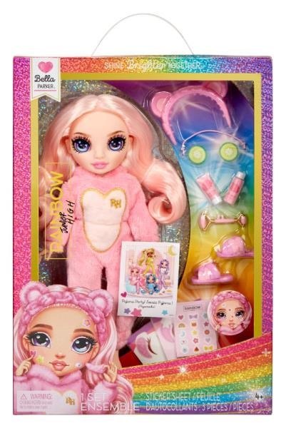 Rainbow High Junior High PJ Party Fashion Doll- Bella (Pink)