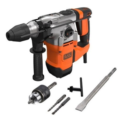 Black & Decker BEHS03K 900 RPM SDS Plus Czarny, Pomarańczowy