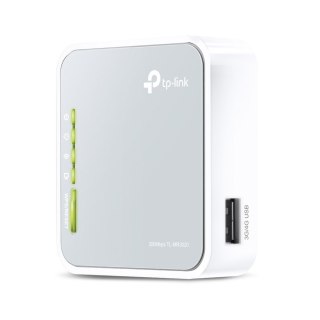 TP-Link TL-MR3020 router bezprzewodowy Fast Ethernet Jedna częstotliwości (2,4 GHz) Szary, Biały