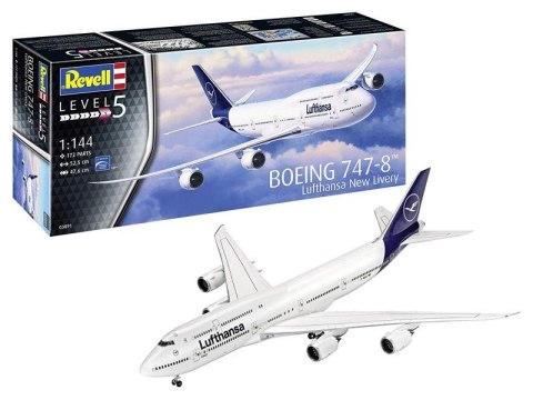 Revell Boeing 747-8 Lufthansa "New Livery" Samolot