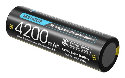 Nitecore NL2142LTP akumulator przemysłowy Litowo-jonowa (Li-Ion) 4200 mAh 3,6 V