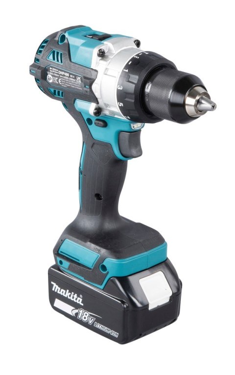 Akumulatorowa wiertarko-wkrętarka udarowa LXT MAKITA DHP486RTJ 18V 130/65Nm 2x5,0Ah