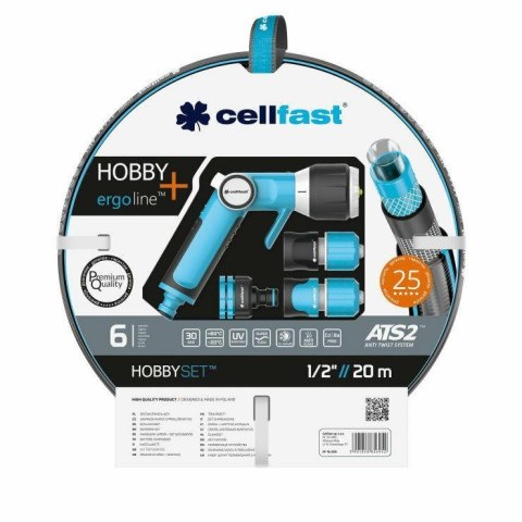 Zestaw zraszający Hobby 1/2" 20m 16-209 CELLFAST Zestaw zraszający Hobby 1/2" 20m 16-209 CELLFAST