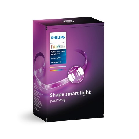 Philips Hue White and color ambiance Przedłużacz Lightstrip Plus V4, 1 metr