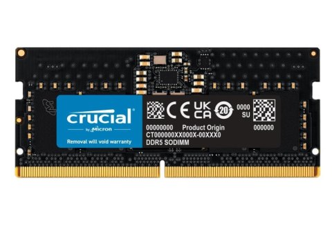 Crucial CT8G48C40S5 moduł pamięci 8 GB 1 x 8 GB DDR5 4800 MHz