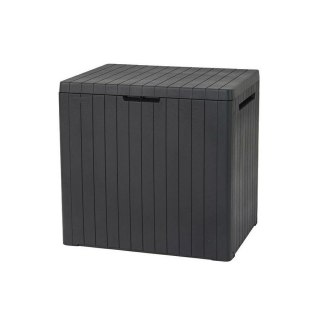 KETER CITY STORAGE BOX 17208324 Skrzynia, schowek na balkon 113l GRAFIT