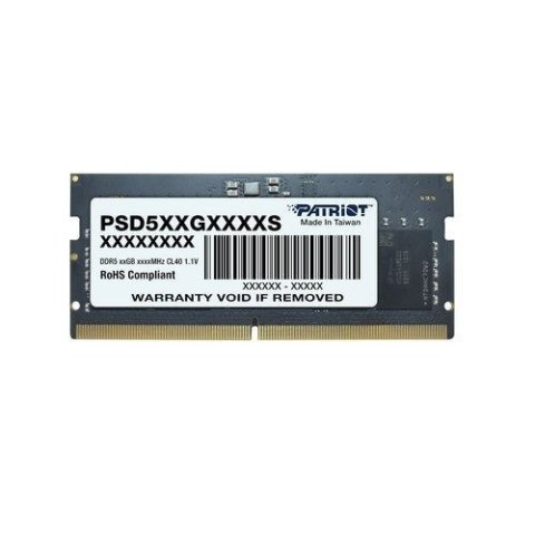 Patriot Memory Signature PSD58G560041S moduł pamięci 8 GB 1 x 8 GB DDR5 5600 MHz