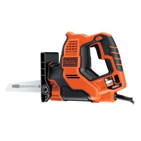 Black & Decker RS890K-QS piła szablasta 2700 spm 500 W Czarny, Pomarańczowy