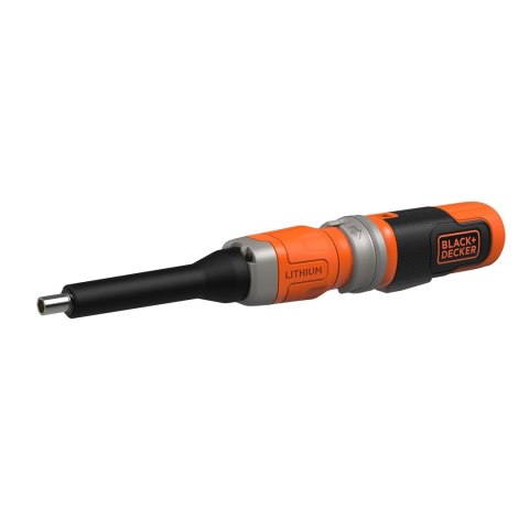 Black & Decker BCF603C-QW wkrętak zasilany/zakrętark udarowy 180 RPM Czarny, Pomarańczowy