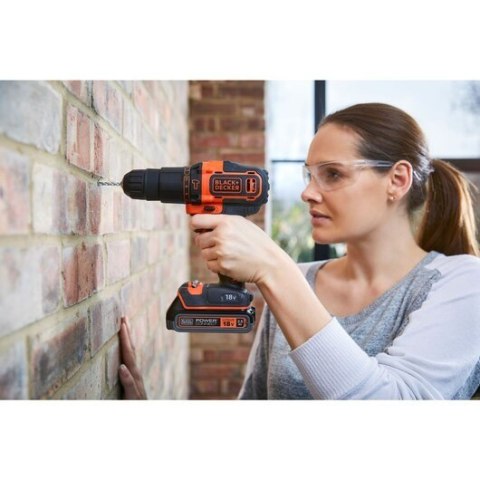 Black & Decker BDCHD18K1B2-QW wiertło 1400 RPM