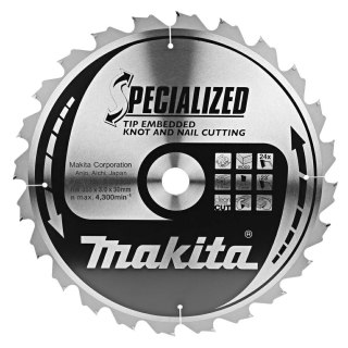 MAKITA PIŁA TARCZOWA 355x30x 24z SPECJALIZED... >>>B-33087