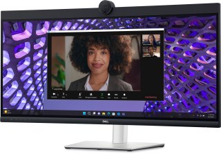 DELL P Series P3424WEB monitor komputerowy 86,7 cm (34.1") 3440 x 1440 px 4K Ultra HD LCD Czarny