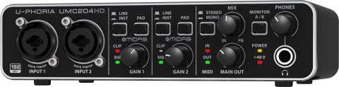 Behringer UMC204HD dodatkowy sprzęt muzyczny