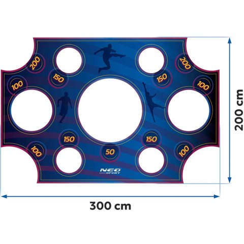 Mata celnościowa do bramek Neo-Sport 300 x 200 cm