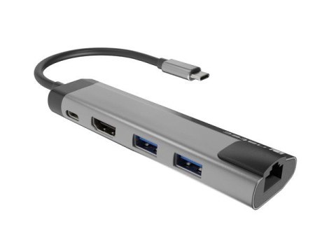 NATEC MULTIPORT FOWLER GO USB-C -> HUB USB, HDMI