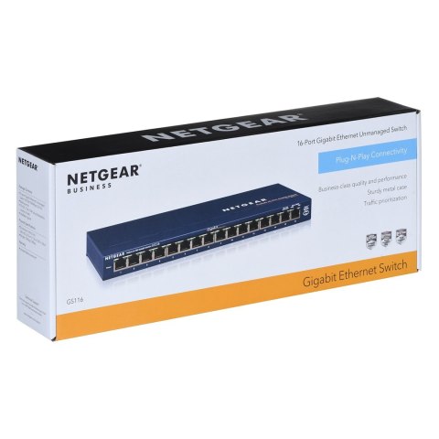 Switch Netgear GS116GE 16p Unmanaged Gigabit