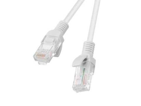 Patchcord UTP Lanberg PCU6-10CC-0100-S (RJ45 - RJ45 ; 1m; UTP; kat. 5e; kolor szary)