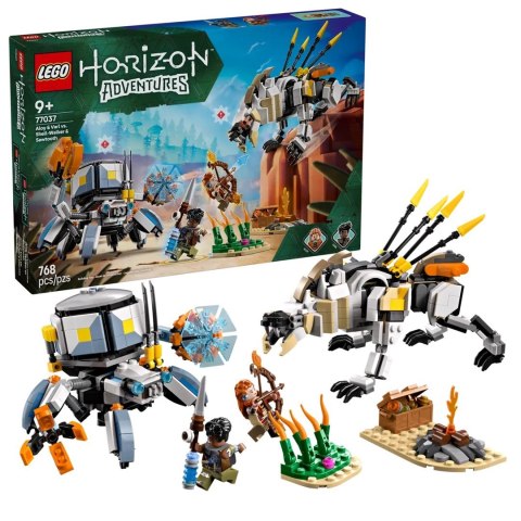 LEGO HORIZON 77037 Aloy i Varl kontra krabołaz i piłoząb