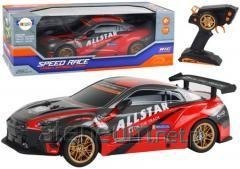 Auto zdalnie sterowane 1:10 Czerwone 17358 Lean Toys