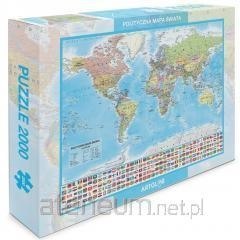 Puzzle 2000 - ?wiat polityczny mapa 1:42 000 000