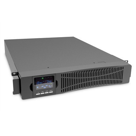 Digitus Zasilacz awaryjny UPS Online Rack 19" LCD, 1500VA/1500W, 3x12V/9Ah, 8xC13, USB, RS232, RJ45