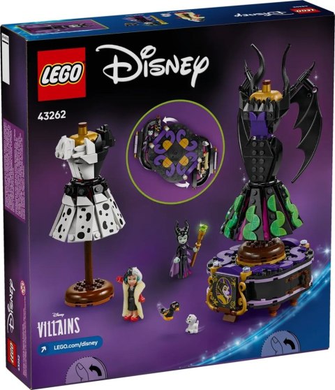 LEGO DISNEY CLASSIC 43262 Suknie Diaboliny i Cruelli de Mon