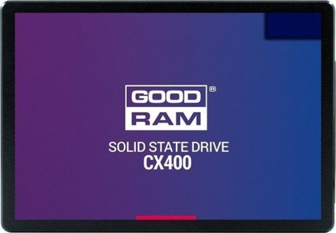 Dysk SSD GOODRAM SSDPR-CX400-01T CX400 (2.5″ /1TB /SATA III (6 Gb/s) /550MB/s /490MB/s)