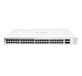 Aruba Instant On 1830 48G 24p Class4 PoE 4SFP 370W Zarządzany L2 Gigabit Ethernet (10/100/1000) Obsługa PoE 1U