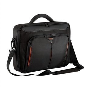 DELL Classic+ torba na notebooka 35,6 cm (14") Aktówka Czarny, Czerwony