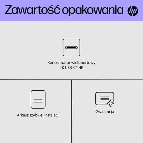 HP 4K USB-C Multiport Hub (EU)