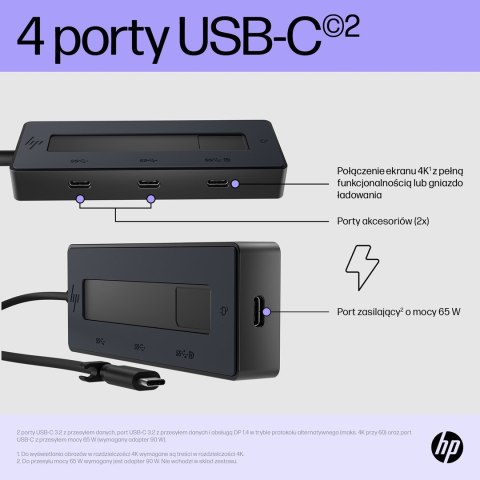 HP 4K USB-C Multiport Hub (EU)