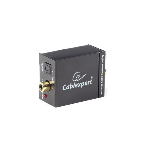 Adapter GEMBIRD DSC-OPT-RCA-001 (Toslink - RCA ; kolor czarny)