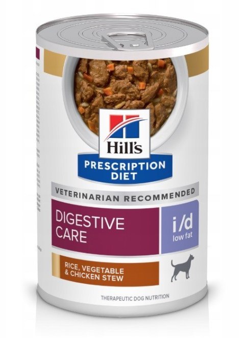 HILL"S PD CANINE I/D LOW FAT STEWS 354G dla psa