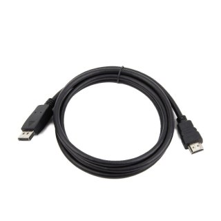 Kabel GEMBIRD CC-DP-HDMI-6 (DisplayPort M - HDMI M; 1,8m; kolor czarny)