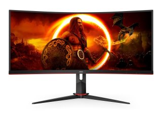 Monitor AOC 34"/ CU34G2XP BK 2xHDMI 2xDP 5xUSB