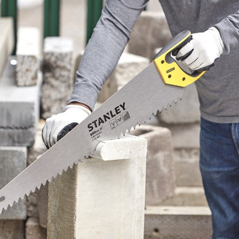 Stanley FATMAX 1-15-441 piła ręczna 65 cm Czarny, Szary, Żółty