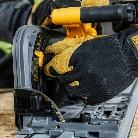 Zagłębierka akumulatorowa DEWALT DCS520T2 pilarka tarczowa 54V 2x XR FLEXVOLT 6Ah TSTAK Czarny, Żółty