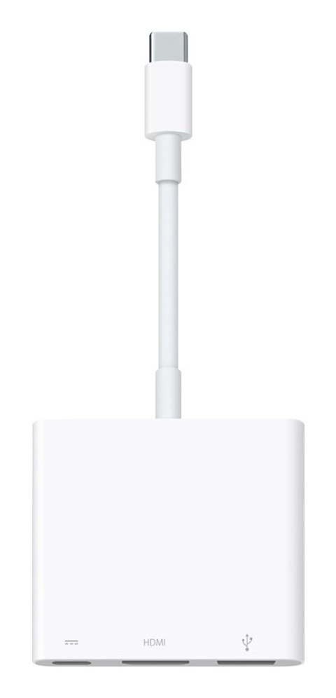 Apple MW5M3ZM/A huby i koncentratory USB Type-C Biały