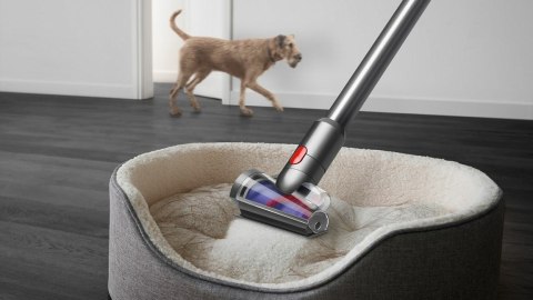 Dyson V15 Detect Fluffy 2-in-1 stick vacuum Bateria Suchy Bez worka Niebieski, Nikiel