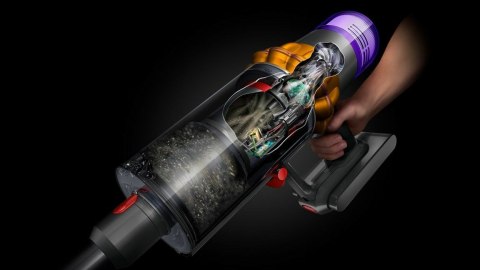 Dyson V15 Detect Fluffy 2-in-1 stick vacuum Bateria Suchy Bez worka Niebieski, Nikiel