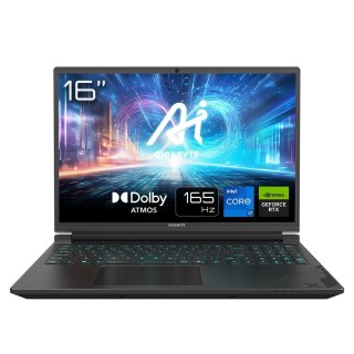 GIGABYTE Gaming 9KG-43DE854SH Intel® Core™ i7 i7-13650HX Laptop 40,6 cm (16") WUXGA 16 GB DDR5-SDRAM 1 TB SSD NVIDIA GeForce RTX