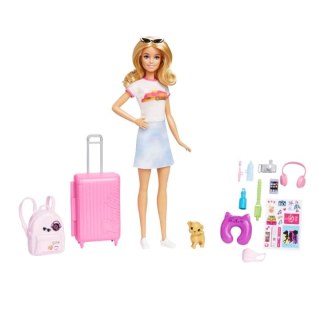 BARBIE Barbie Malibu w podróży Lalka HJY18